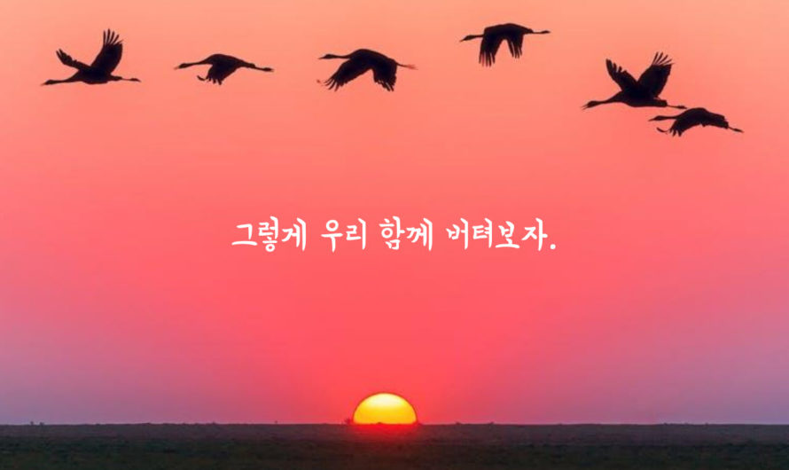 그렇게 우리 함께 버텨보자