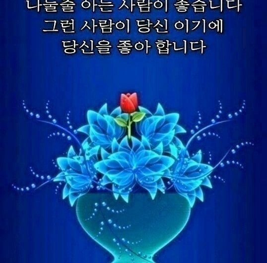 당신을 좋아합니다.