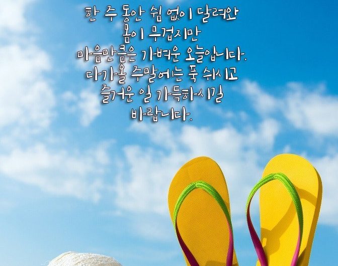 신나는 금요일